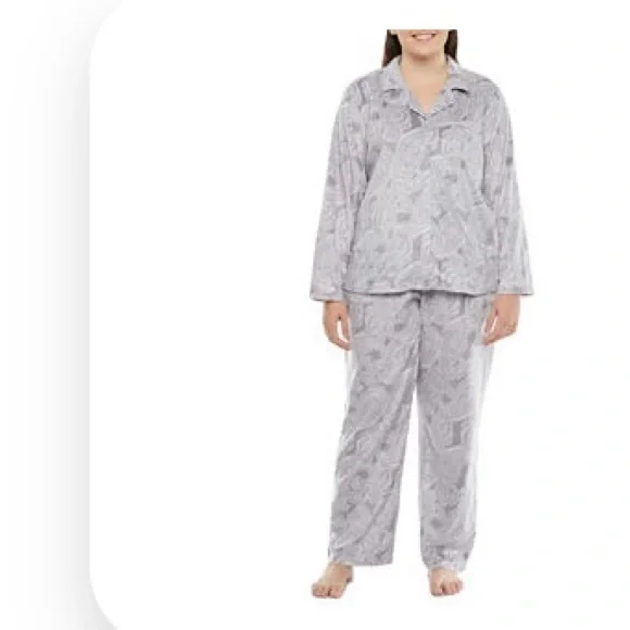 Adonna Intimates Sleepwear Adonna Womens Piece Fleece